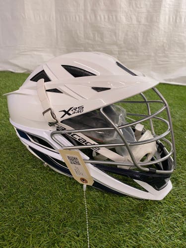 White Adult Cascade XRS Pro Helmet (New)