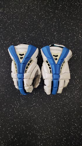Used Maverik ROME Lacrosse Gloves Mens White 13" 11849-S000032787