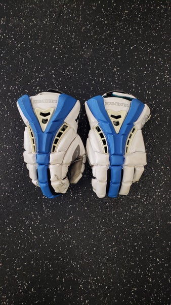 Used Maverik ROME Lacrosse Gloves Mens White 13" 11849-S000032787