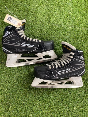 Senior Bauer Supreme S170 Hockey Goalie Skates Regular Width 8 (Used)