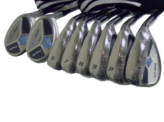 PowerBilt Ex-300 Irons Set 4h+5h+6-SW (LADIES) Golf Clubs NEW