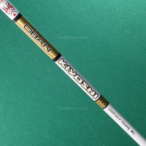 Oban Kiyoshi White 75g .335 05 Extra Stiff 41.5" Pulled Graphite Wood Shaft
