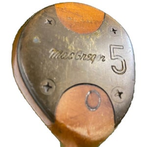 MacGregor Tourney Custom Persimmon 5 Wood Men's RH Regular Steel 19 Steps 40.5"