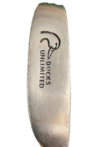 Auld Troon Ducks Unlimited Napa Blade Putter Steel 34.5" RH Vintage Leather Grip