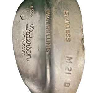 Pederson Golf Wilton Conn Underslung D M-21 Stainless Sand Wedge RH Coated Steel