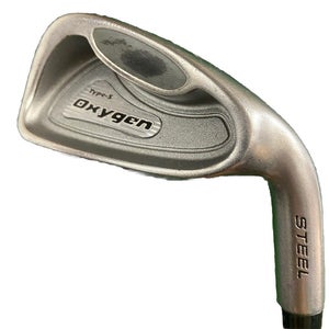 Pinemeadow Golf Oxygen Type-S Steel 7 Iron Senior Graphite 37" RH New Jumbo Grip