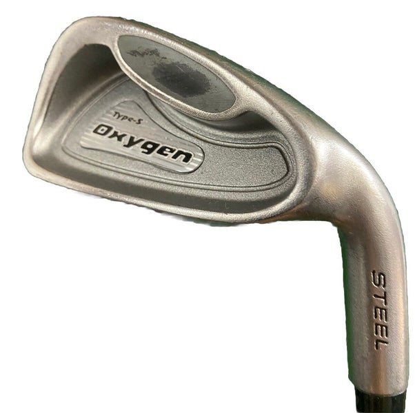 Pinemeadow Golf Oxygen Type-S Steel 7 Iron Senior Graphite 37" RH New Jumbo Grip
