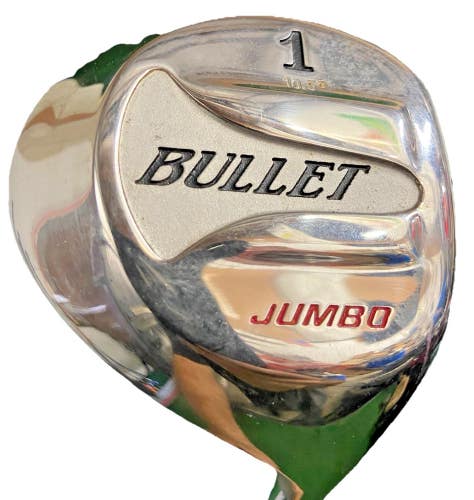 Bullet Golf Jumbo Driver 10.5* Men's RH Regular Graphite 44" Good Factory Grip