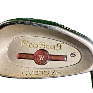 Wilson ProStaff W Oversize 6 Iron RH Reflex Low Kick Ladies Graphite 36 Inches
