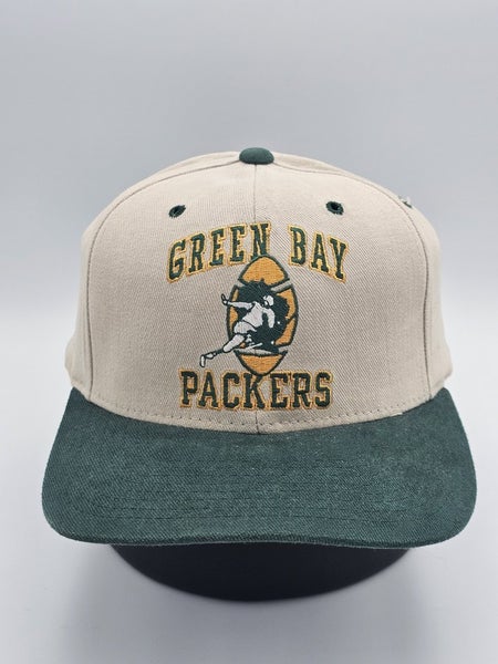 Vintage Green Bay Packers Throwback NFL Sports Champion Hat Cap Vtg Snapback