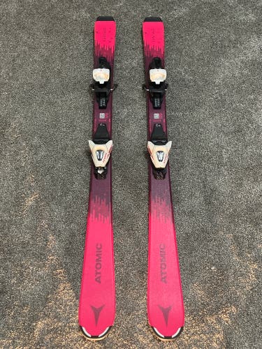 Kid's Atomic Vantage 120 cm All Mountain Skis With 4.5 GW Bindings (Used)