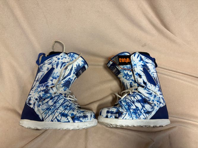 Size M 8.0 (W 9.0) Thirty Two Lashed Snowboard Boots (Used)