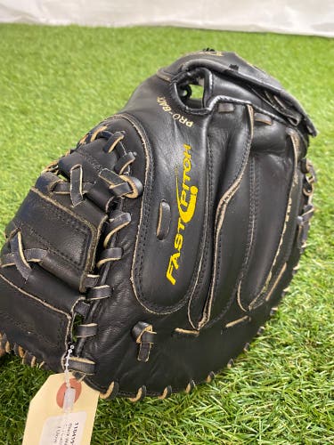 Black Wilson A1540 RH Catcher's Softball Glove 34" (Used)