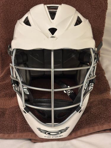 Cascade Pro 7 Lacrosse Helmet White - One Size Fits Most