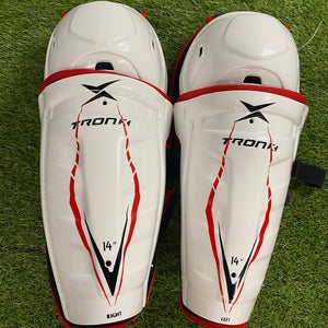 Senior Tron X Shin Pads 14" (New)