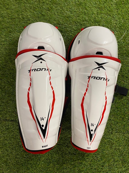 Senior Tron X Shin Pads 14" (New)