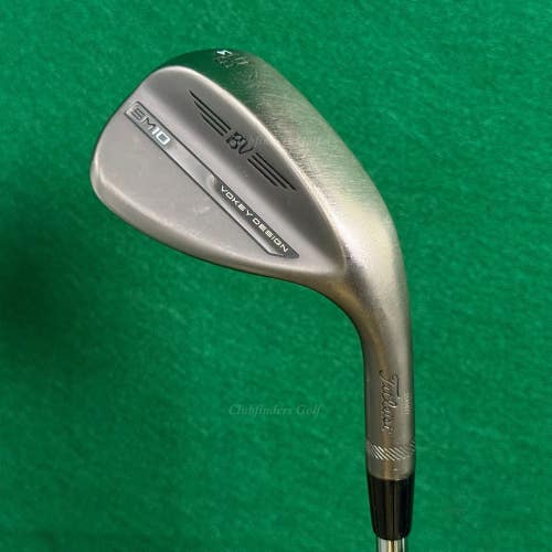 Titleist Vokey SM10 Jet Black 58-14K 58 Lob Wedge Vokey Design Steel Wedge Flex