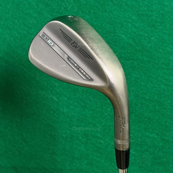 Titleist Vokey SM10 Jet Black 58-14K 58 Lob Wedge Vokey Design Steel Wedge Flex