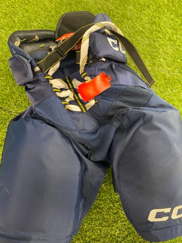 Blue Senior Small CCM Tacks AS-V Pro Hockey Pants (New)