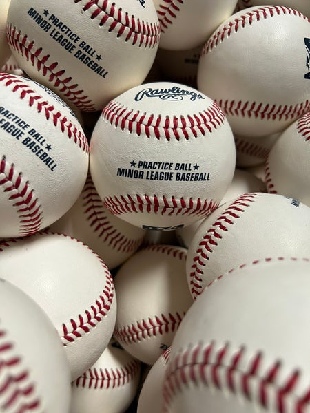 50 Practice Rawlings Official Minor League Baseballs (New)