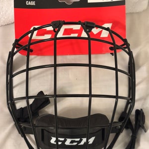 New w/Tags CCM FM580 Ice Hockey Full Cage Face Mask Senior Medium