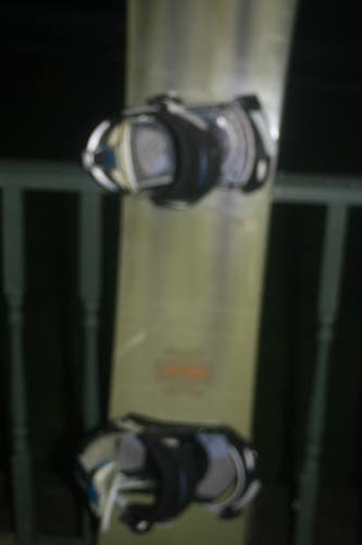Burton Bullet 159 cm Snowboard With Burton Large Bindings
