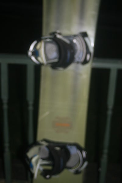 Burton Bullet 159 cm Snowboard With Burton Large Bindings