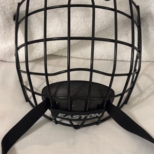 Easton E300FM Black Hockey Face Protector Facemask Cage - Size Small