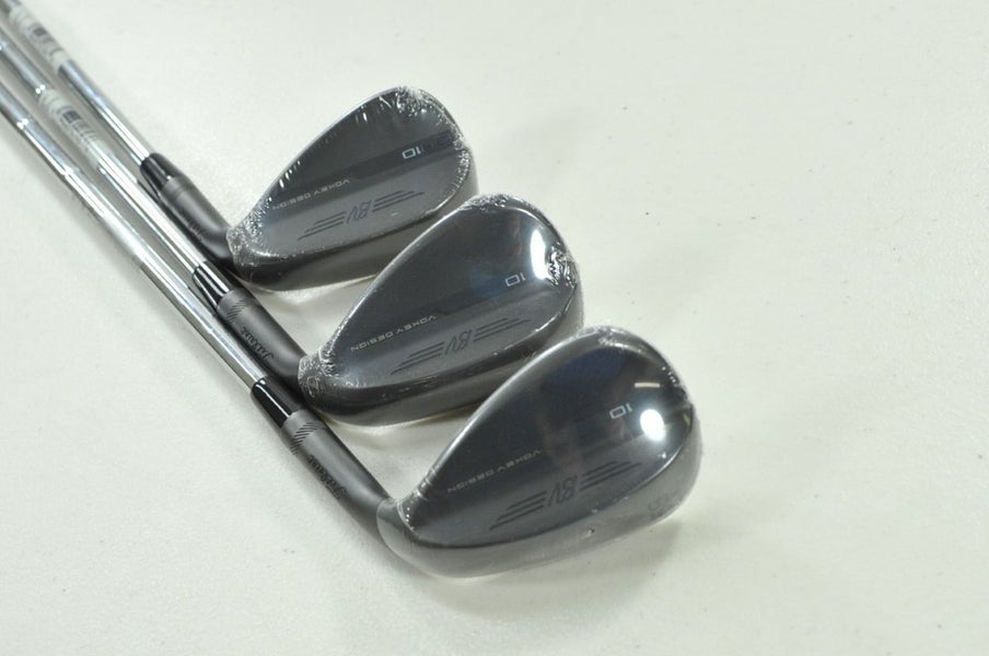 Titleist Vokey SM10 Jet Black 50*,54*,58* Wedge Set RH Wedge Flex Steel # 204616