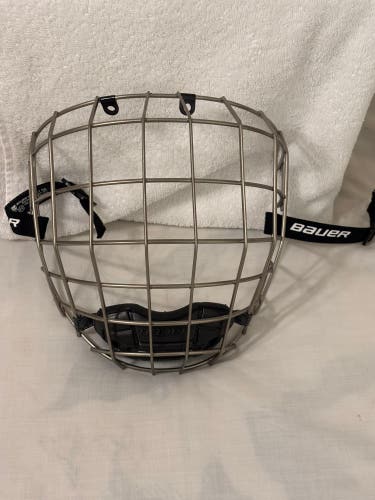 Bauer True Vision Profile III Ice Hockey Full Cage Face Mask Large