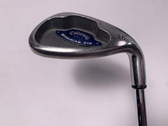 Callaway X-16 Pitching Wedge PW Steelhead X-16 Wedge Steel Mens RH