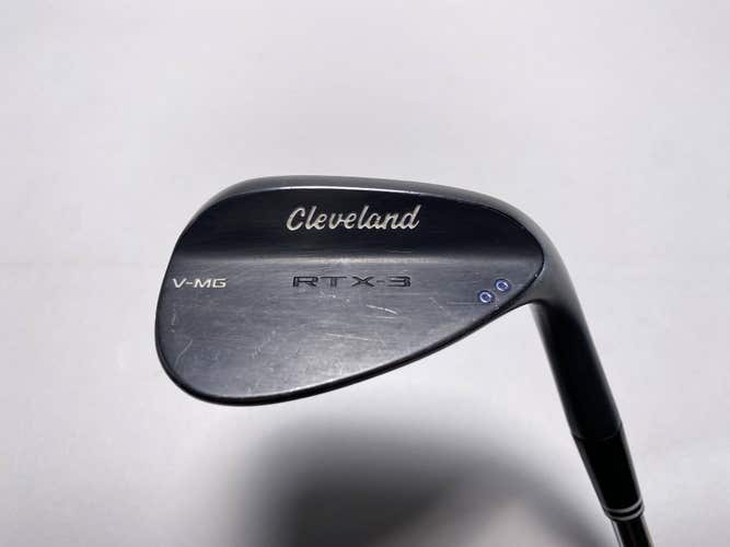Cleveland RTX 3 Black Satin Sand Wedge SW 56* 11 DG Wedge Steel Mens RH