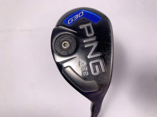 Ping G30 4 Hybrid 22* TFC 419 Soft Regular Senior Graphite Mens RH
