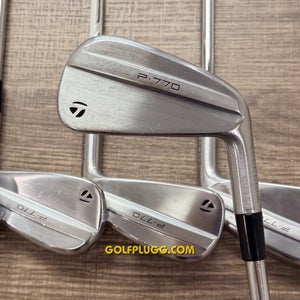 2024 Taylormade P770 Iron Set 4-PW / Dynamic Gold Mid, Stiff Flex (138)