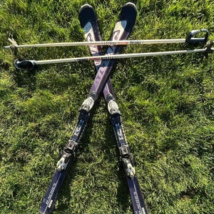 Unisex Atomic 147 cm Skis With Bindings (Used)