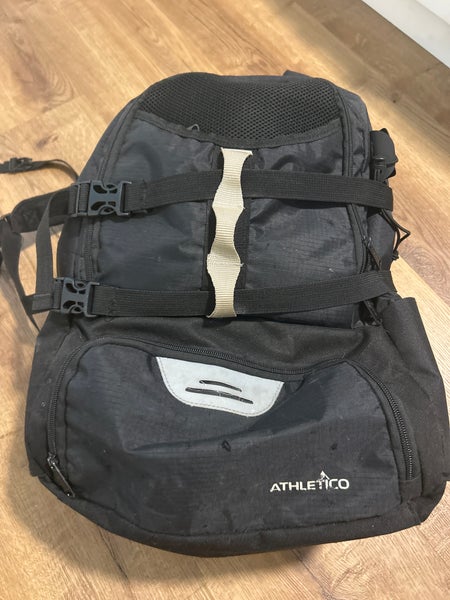 Black Adult Unisex Large/Extra Large Athletico Backpack (Used)