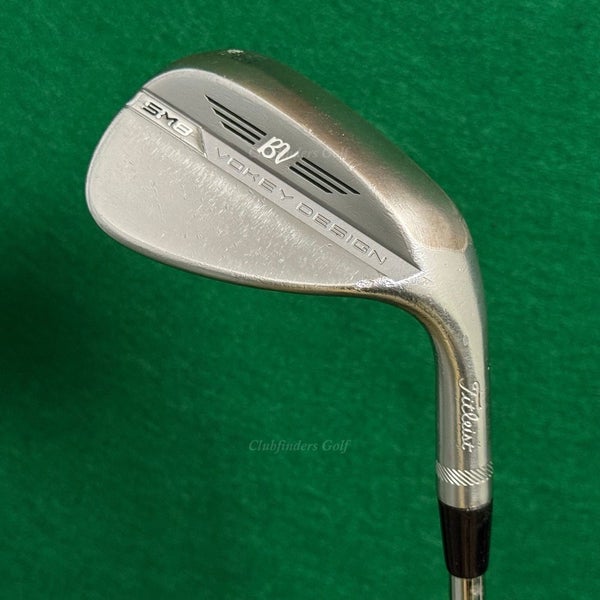 Titleist Vokey SM8 Chrome 56-10S 56 Sand Wedge Stepped Steel Wedge Flex