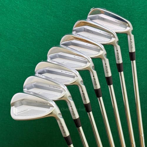 Ping Blueprint S Forged Black Dot 4-PW Iron Set Dynamic Gold X100 Steel X-Stiff