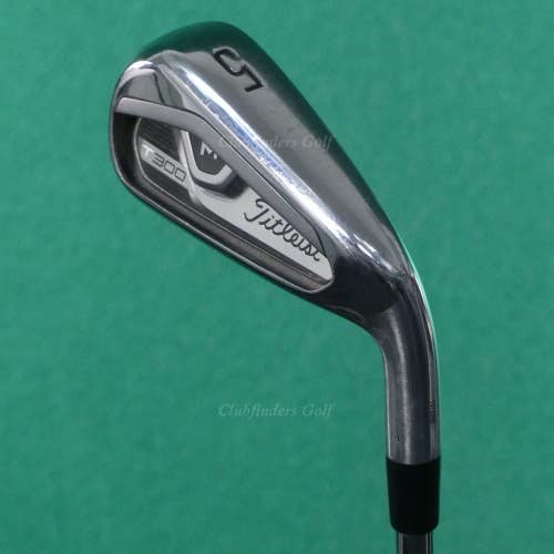 Titleist T300 2021 Single 5 Iron True Temper AMT Black S300 Steel Stiff