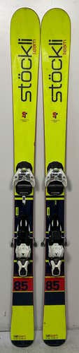 Kid's Stockli 148cm Stormrider 85 Skis With Atomic Warden 11 Bindings Max Din 11 (Used)(504C)