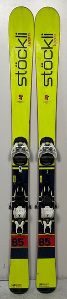 Kid's Stockli 148cm Stormrider 85 Skis With Atomic Warden 11 Bindings Max Din 11 (Used)(504C)