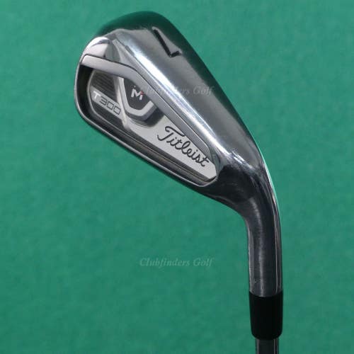 Titleist T300 2021 Single 7 Iron True Temper AMT Black R300 Steel Regular