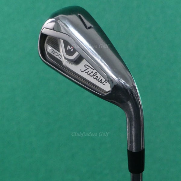 Titleist T300 2021 Single 7 Iron True Temper AMT Black R300 Steel Regular