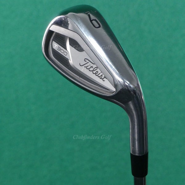 Titleist T300 2021 Single 9 Iron True Temper AMT Black R300 Steel Regular