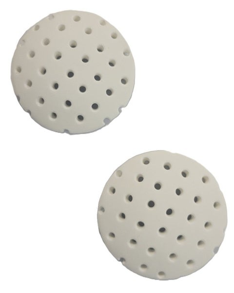 Martin Football KP3 Youth/Adult XS 3" Round, Set (2) Knee Pads | Perforated