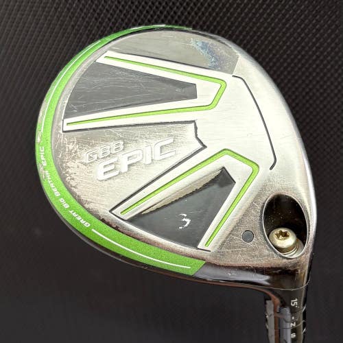 CALLAWAY GBB EPIC 3 WOOD (15 DEGREE)