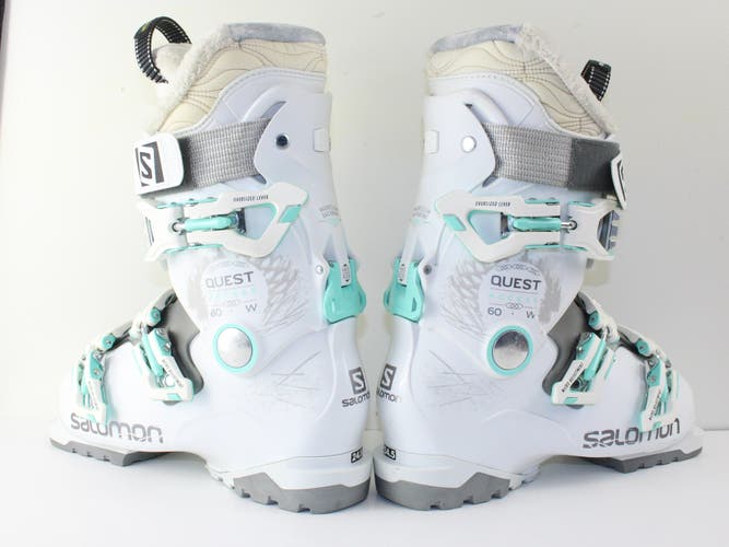 Salomon Quest Access 60 Women Downhill Ski Boots (Used) Mondo 24.5 / 288 MM