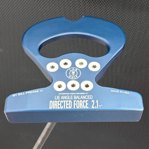 L.A.B. DIRECTED FORCE 2.1 BLUE PUTTER (35")