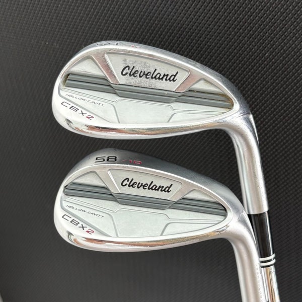 CLEVELAND CBX 2 WEDGE SET (54 & 58 DEGREES)