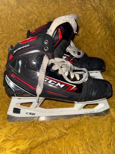 CCM Jetspeed FT2 Hockey Goalie Skates 8.5 (Used)